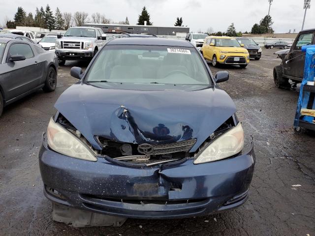 4T1BE30K64U344066 - 2004 TOYOTA CAMRY LE BLUE photo 5