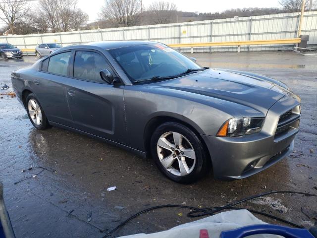 2C3CDXBG1CH300302 - 2012 DODGE CHARGER SE GRAY photo 4