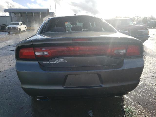 2C3CDXBG1CH300302 - 2012 DODGE CHARGER SE GRAY photo 6