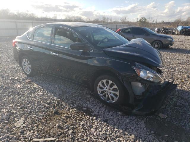 3N1AB7AP1JL660915 - 2018 NISSAN SENTRA S BLACK photo 4