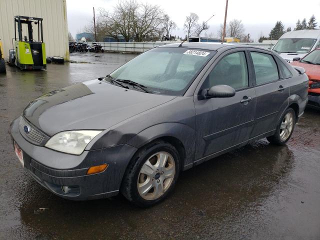 1FAFP38Z95W178414 - 2005 FORD FOCUS ZX4 ST GRAY photo 1