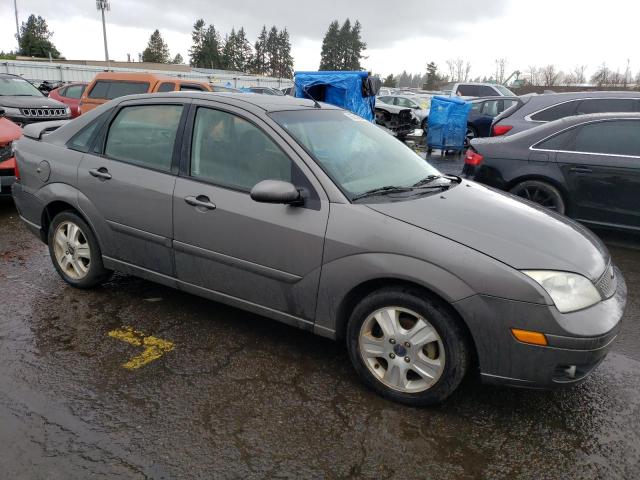 1FAFP38Z95W178414 - 2005 FORD FOCUS ZX4 ST GRAY photo 4