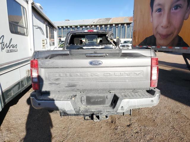 1FT8W3BT7NED34675 - 2022 FORD F350 SUPER DUTY GRAY photo 6