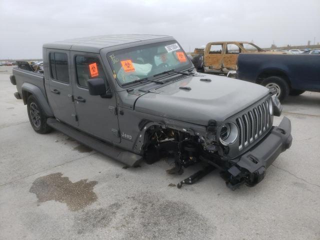 1C6HJTFG4PL558410 - 2023 JEEP GLADIATOR OVERLAND GRAY photo 4