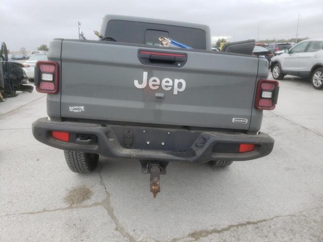 1C6HJTFG4PL558410 - 2023 JEEP GLADIATOR OVERLAND GRAY photo 6