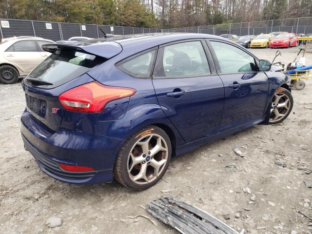 1FADP3L9XGL318957 - 2016 FORD FOCUS ST BLUE photo 3