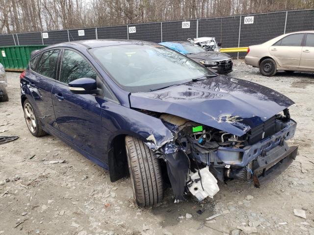 1FADP3L9XGL318957 - 2016 FORD FOCUS ST BLUE photo 4