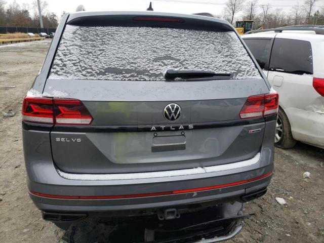 1V2SR2CA0NC562239 - 2022 VOLKSWAGEN ATLAS SEL R-LINE GRAY photo 6