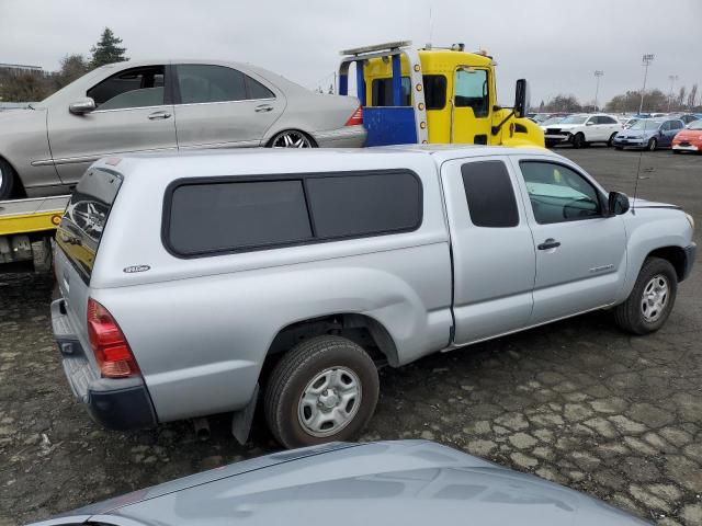 5TETX22N98Z552704 - 2008 TOYOTA TACOMA ACCESS CAB SILVER photo 3