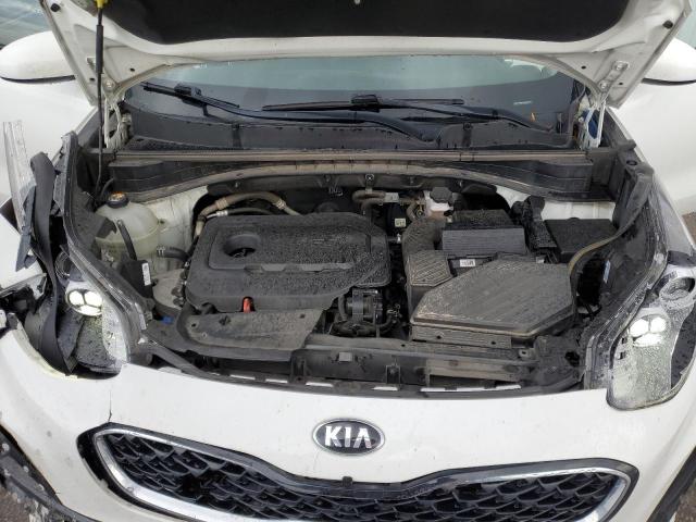 KNDPM3AC8M7847276 - 2021 KIA SPORTAGE LX WHITE photo 12