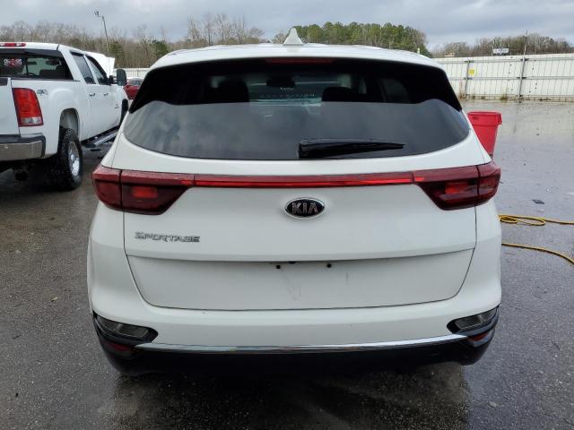 KNDPM3AC8M7847276 - 2021 KIA SPORTAGE LX WHITE photo 6