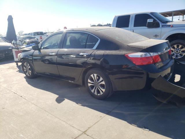 1HGCR2F30EA154761 - 2014 HONDA ACCORD LX BLACK photo 2