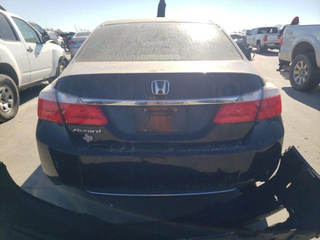 1HGCR2F30EA154761 - 2014 HONDA ACCORD LX BLACK photo 6