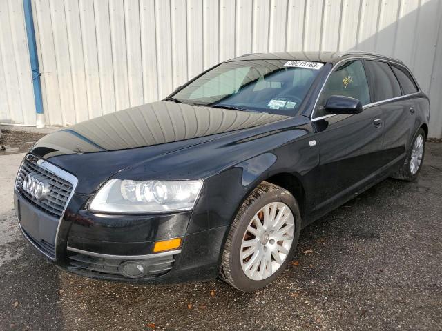 WAUKH74F17N158950 - 2007 AUDI A6 AVANT Q BLACK photo 1