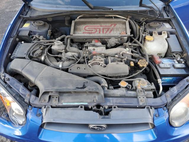 JF1GG29634G820895 - 2004 SUBARU IMPREZA WRX BLUE photo 12