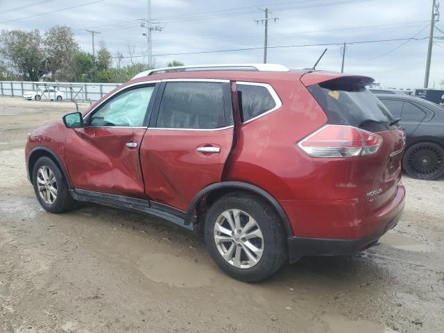 5N1AT2MTXFC776912 - 2015 NISSAN ROGUE S RED photo 2