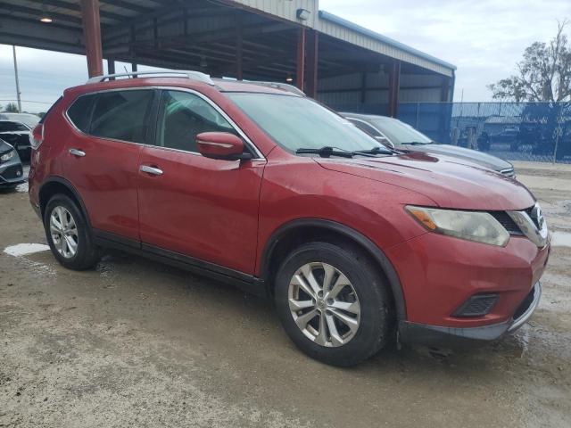 5N1AT2MTXFC776912 - 2015 NISSAN ROGUE S RED photo 4