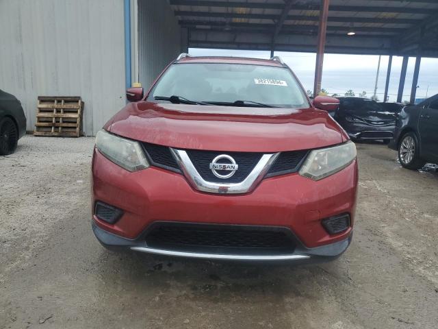 5N1AT2MTXFC776912 - 2015 NISSAN ROGUE S RED photo 5