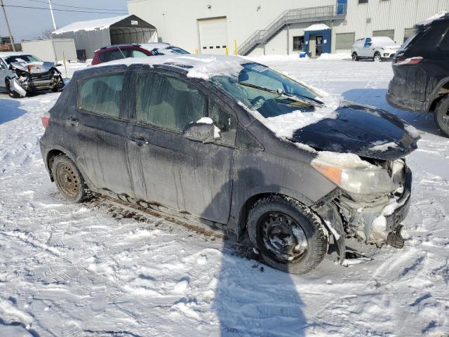 JTDKTUD39CD532047 - 2012 TOYOTA YARIS CHARCOAL photo 4