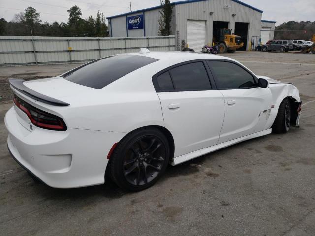 2C3CDXGJ9NH217174 - 2022 DODGE CHARGER SCAT PACK WHITE photo 3