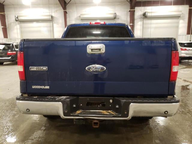 1FTPW14VX8FB77804 - 2008 FORD F150 SUPERCREW BLUE photo 6