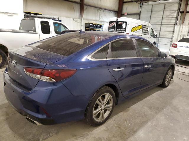 5NPE34AF0KH777128 - 2019 HYUNDAI SONATA LIMITED BLUE photo 3