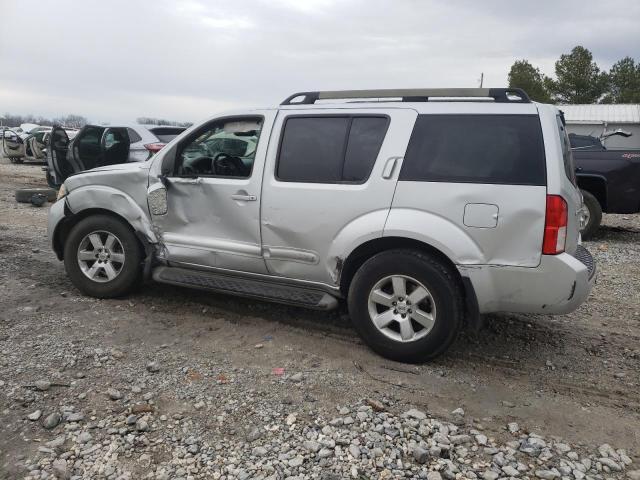 5N1AR1NN9CC626083 - 2012 NISSAN PATHFINDER S SILVER photo 2