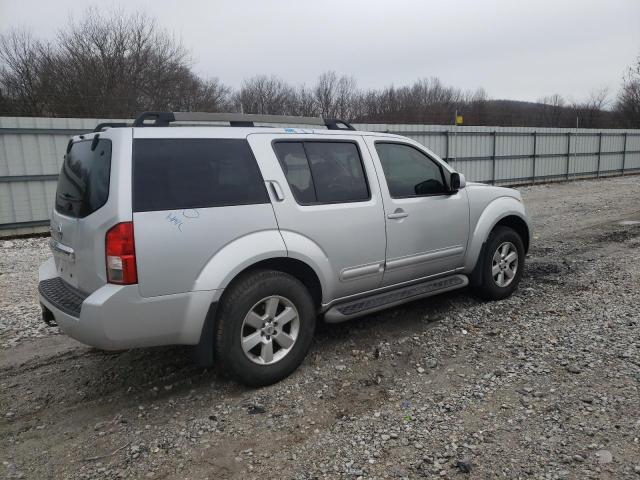 5N1AR1NN9CC626083 - 2012 NISSAN PATHFINDER S SILVER photo 3