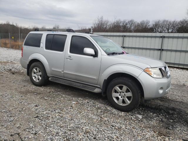 5N1AR1NN9CC626083 - 2012 NISSAN PATHFINDER S SILVER photo 4