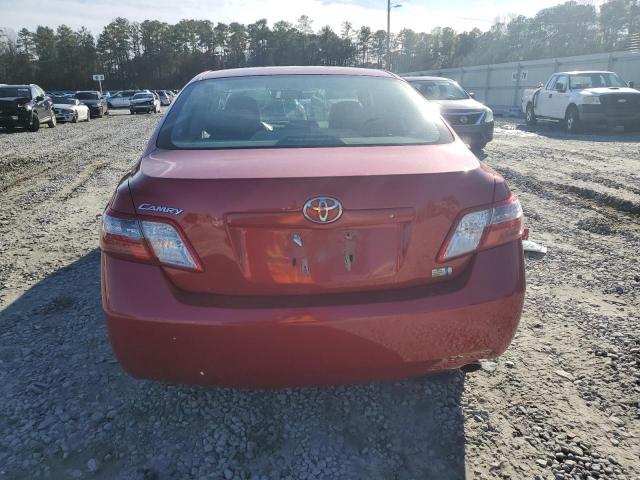 4T1BB46K19U090120 - 2009 TOYOTA CAMRY HYBRID RED photo 6