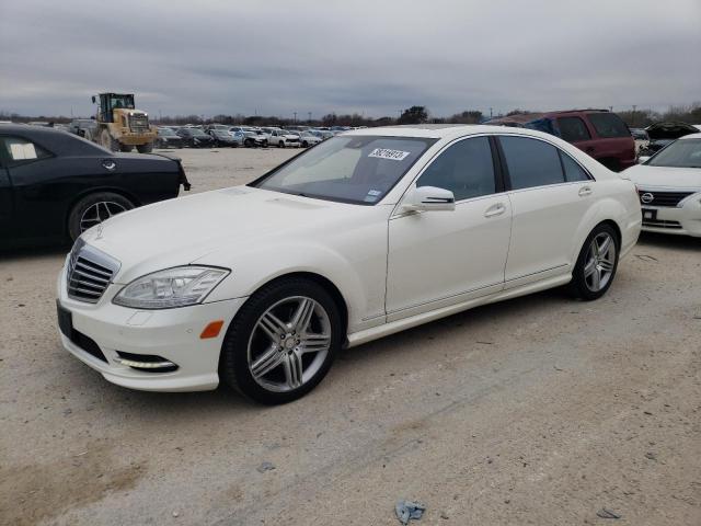 WDDNG7DB4DA526806 - 2013 MERCEDES-BENZ S 550 WHITE photo 1