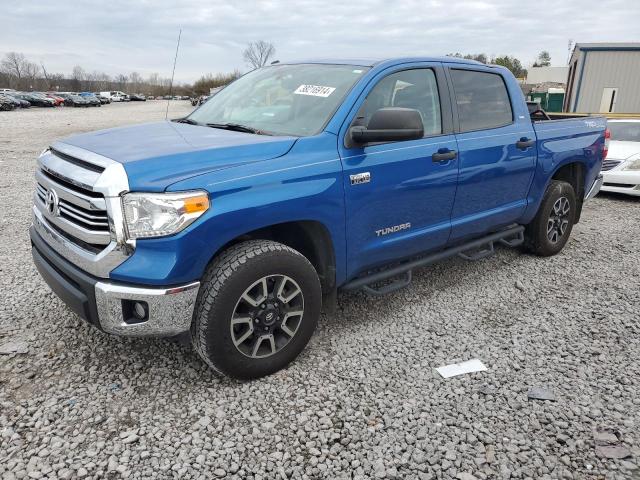 5TFDW5F1XGX562048 - 2016 TOYOTA TUNDRA CREWMAX SR5 BLUE photo 1