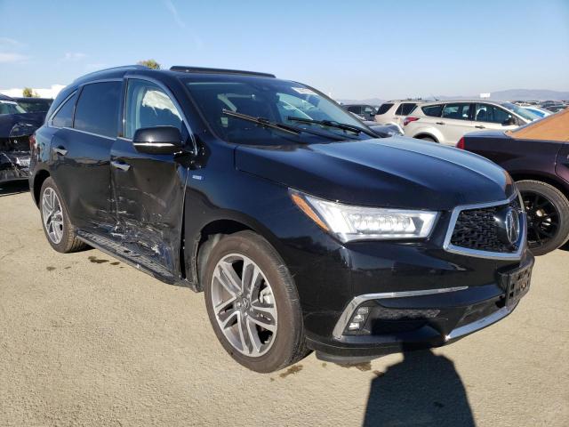 5J8YD7H79JL000159 - 2018 ACURA MDX SPORT HYBRID ADVANCE BLACK photo 4