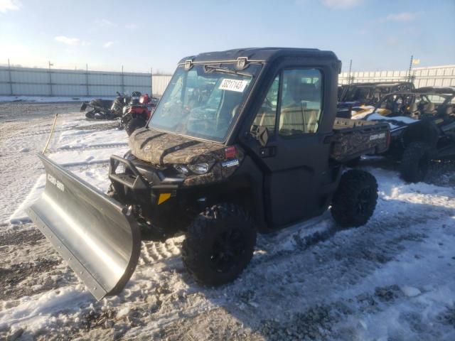 3JBUVAX46MK002676 - 2021 CAN-AM DEFENDER LIMITED CAB HD10 GREEN photo 2