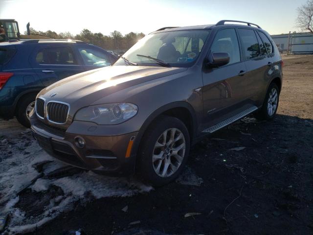 5UXZV4C55CL990894 - 2012 BMW X5 XDRIVE35I GRAY photo 2