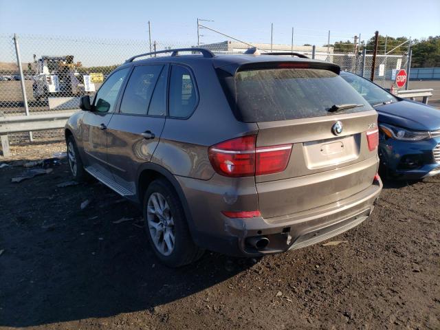 5UXZV4C55CL990894 - 2012 BMW X5 XDRIVE35I GRAY photo 3