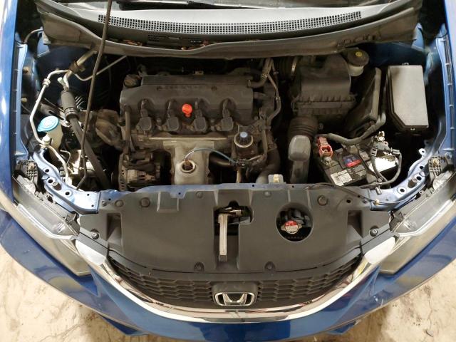 19XFB2F54DE097591 - 2013 HONDA CIVIC LX BLUE photo 11