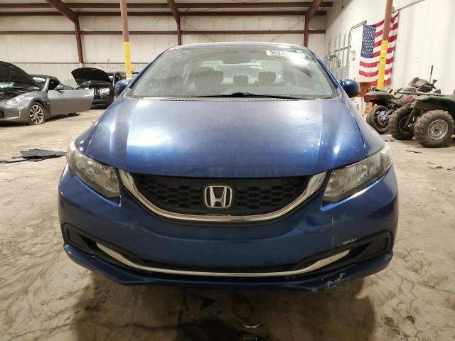 19XFB2F54DE097591 - 2013 HONDA CIVIC LX BLUE photo 5