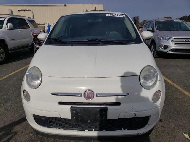 3C3CFFAR9ET294394 - 2014 FIAT 500 POP WHITE photo 5