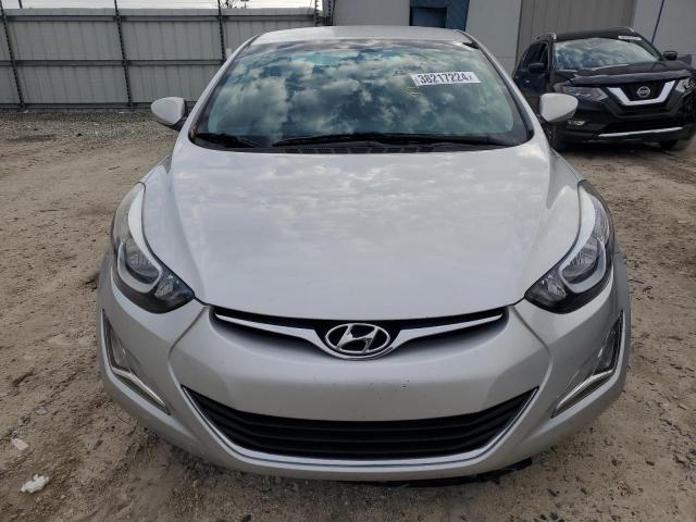 5NPDH4AE5FH607177 - 2015 HYUNDAI ELANTRA SE SILVER photo 5