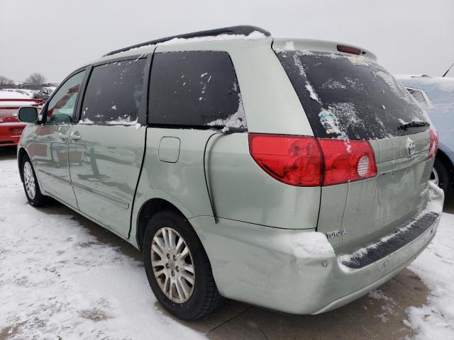 5TDYK4CC2AS341392 - 2010 TOYOTA SIENNA XLE TEAL photo 2