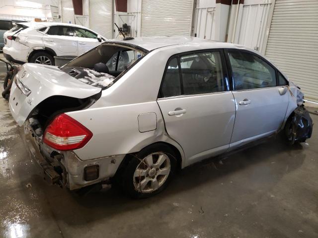 3N1BC11E17L403937 - 2007 NISSAN VERSA S SILVER photo 3