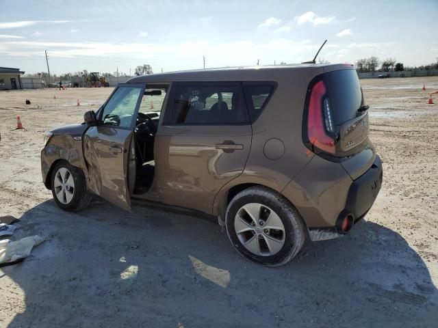 KNDJN2A26G7266271 - 2016 KIA SOUL TAN photo 2