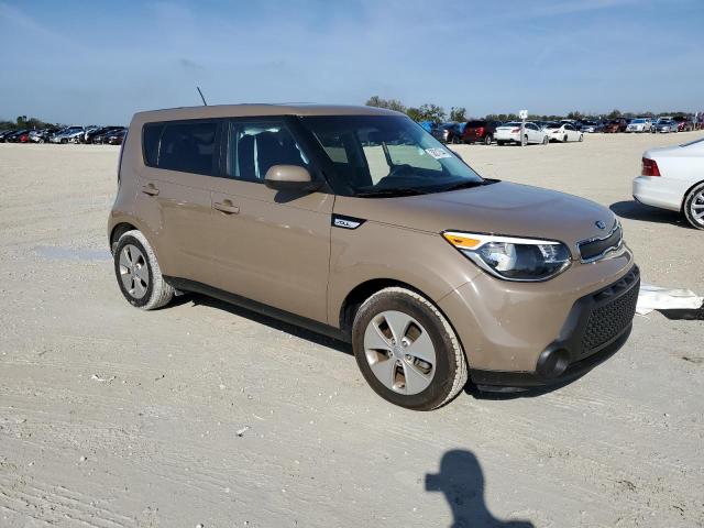 KNDJN2A26G7266271 - 2016 KIA SOUL TAN photo 4