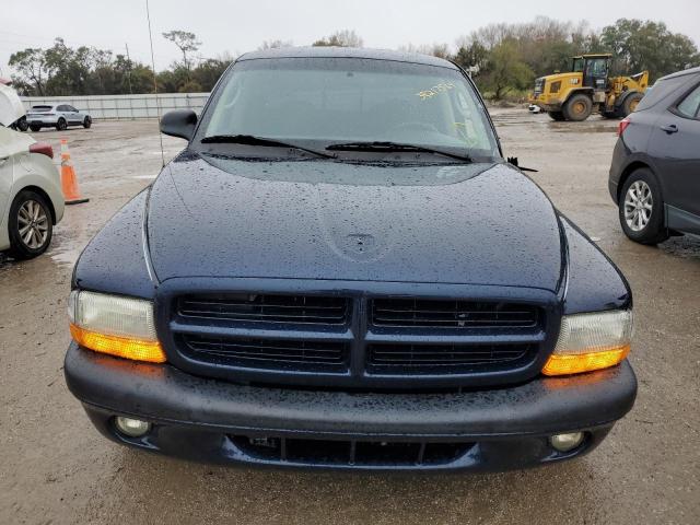 1B7HL38X12S513813 - 2002 DODGE DAKOTA QUAD SPORT BLUE photo 5