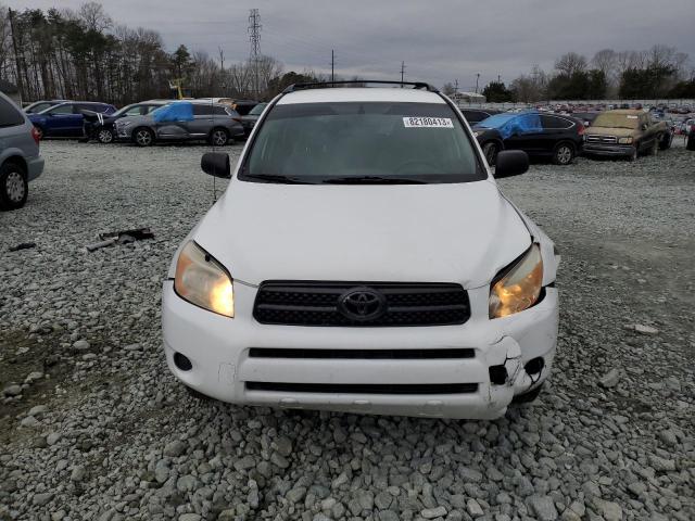 JTMZD33V866015310 - 2006 TOYOTA RAV4 WHITE photo 5