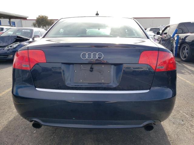 WAUAF78E48A045425 - 2008 AUDI A4 2.0T BLUE photo 6