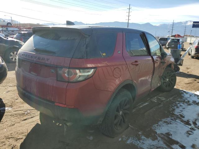 SALCP2BG2HH693870 - 2017 LAND ROVER DISCOVERY SE RED photo 3