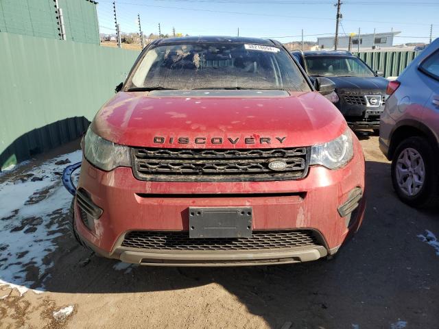 SALCP2BG2HH693870 - 2017 LAND ROVER DISCOVERY SE RED photo 5