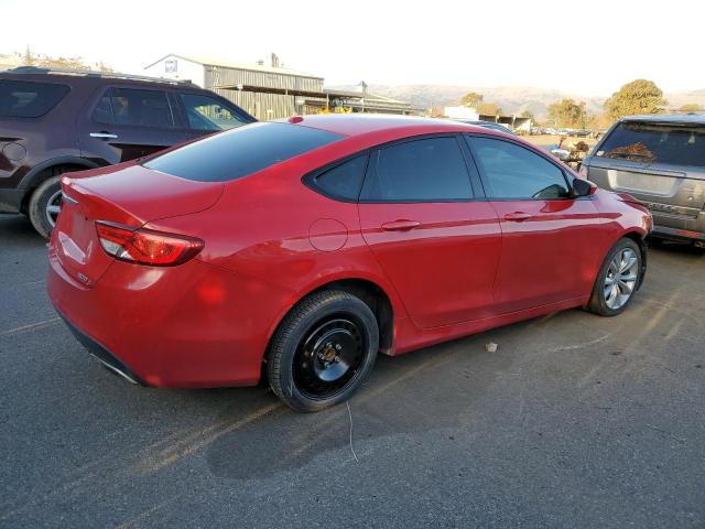 1C3CCCBG2GN147616 - 2016 CHRYSLER 200 S RED photo 3